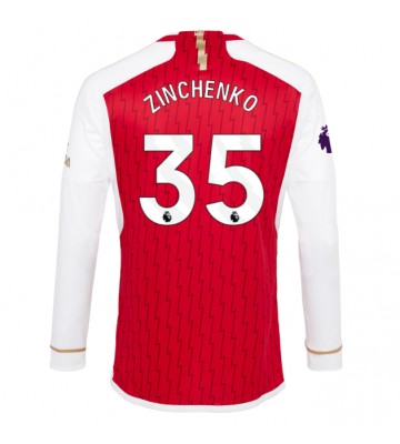 Maillot de foot Arsenal Oleksandr Zinchenko #35 Domicile 2023-24 Manche Longue